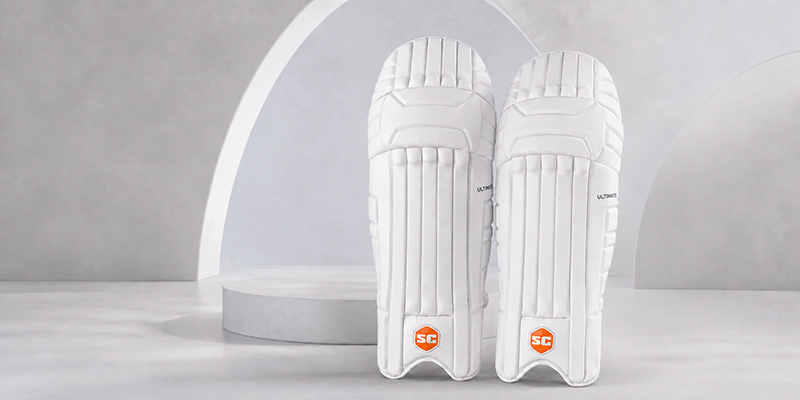 SC white cricket protective guards